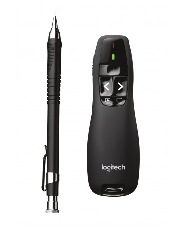 icecat_Logitech Wireless Presenter R400 apuntador inalámbricos RF Negro