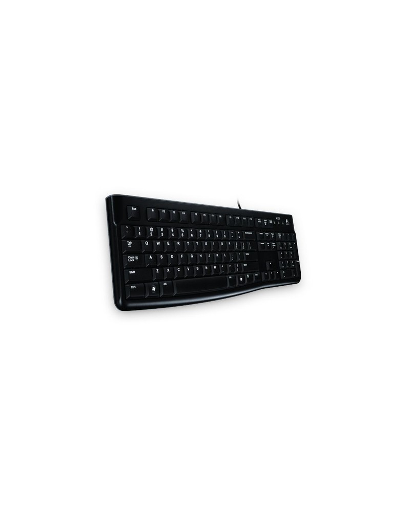 Keyboard 120 LOGITECH OEM USB 920-002516 black, K