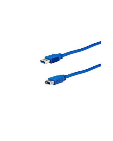 icecat_e+p CC 318 USB kabel 3 m USB 3.2 Gen 1 (3.1 Gen 1) USB A Modrá