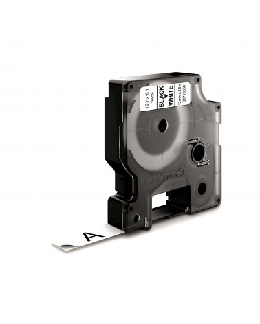 icecat_DYMO D1 Durable - Black on White - 12mm páska pro tvorbu štítků Černá na bílé