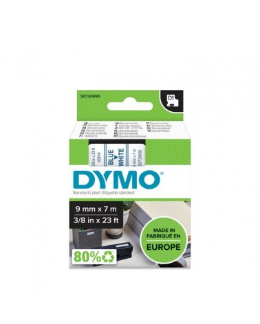 icecat_DYMO D1 - Standard Etichette - Blu su bianco- 9mm x 7m