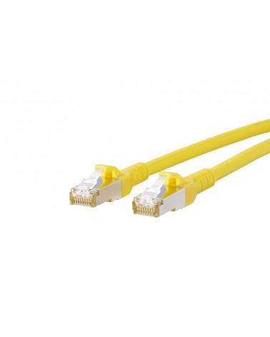 icecat_BTR NETCOM Cat6A, 0.5m síťový kabel Žlutá 0,5 m