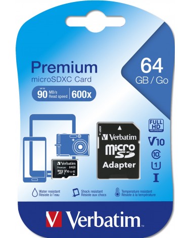 icecat_Verbatim Premium 64 GB MicroSDXC Klasse 10