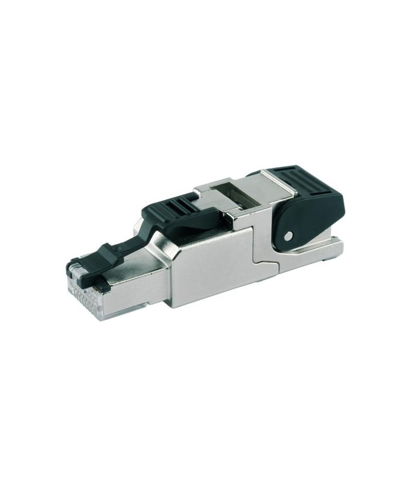 icecat_Telegärtner MFP8 T568 A Cat.6A conector RJ-45 Negro, Plata