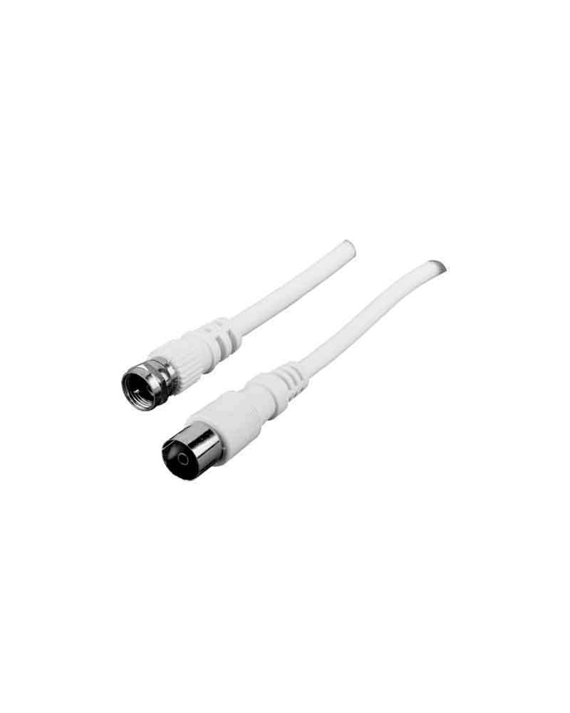 icecat_Preisner FS-KK300 koaxiální kabel 3 m F Bílá
