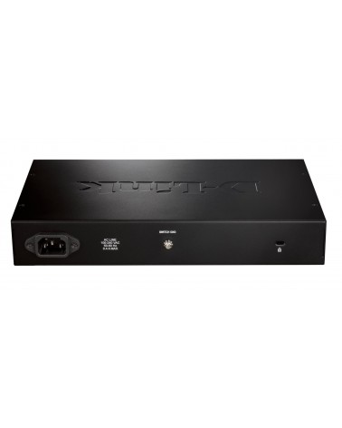 icecat_D-Link DGS-1016D E switch No administrado Negro, Metálico