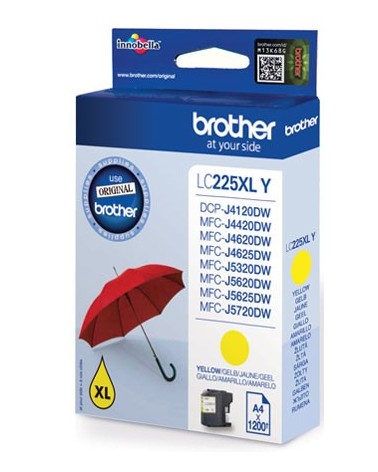 icecat_Brother LC-225XLY ink cartridge 1 pc(s) Original Yellow