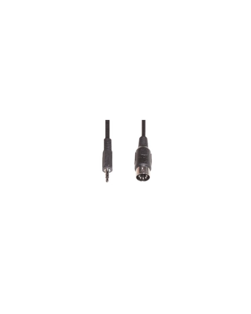 icecat_e+p B 112 câble audio 1,5 m 3,5mm DIN (5-pin) Noir