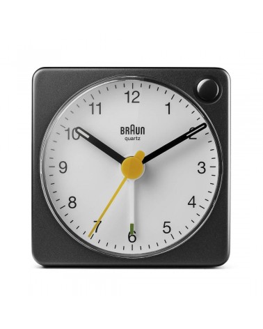 icecat_Braun BC02XBW Reloj despertador analógico Negro, Blanco