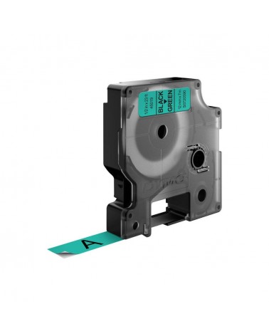 icecat_DYMO D1 Standard - Black on Green - 12mm páska pro tvorbu štítků Černá na zelené