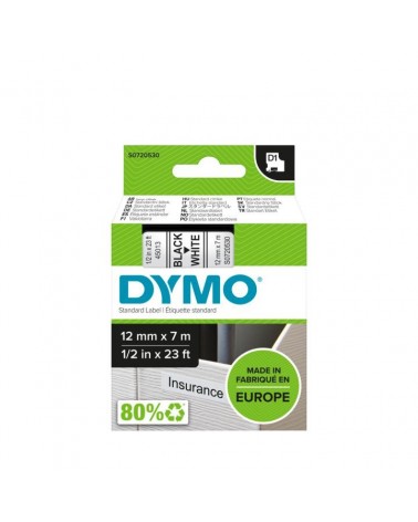 icecat_DYMO D1 - Standard Étiquettes - Noir sur blanc - 12mm x 7m
