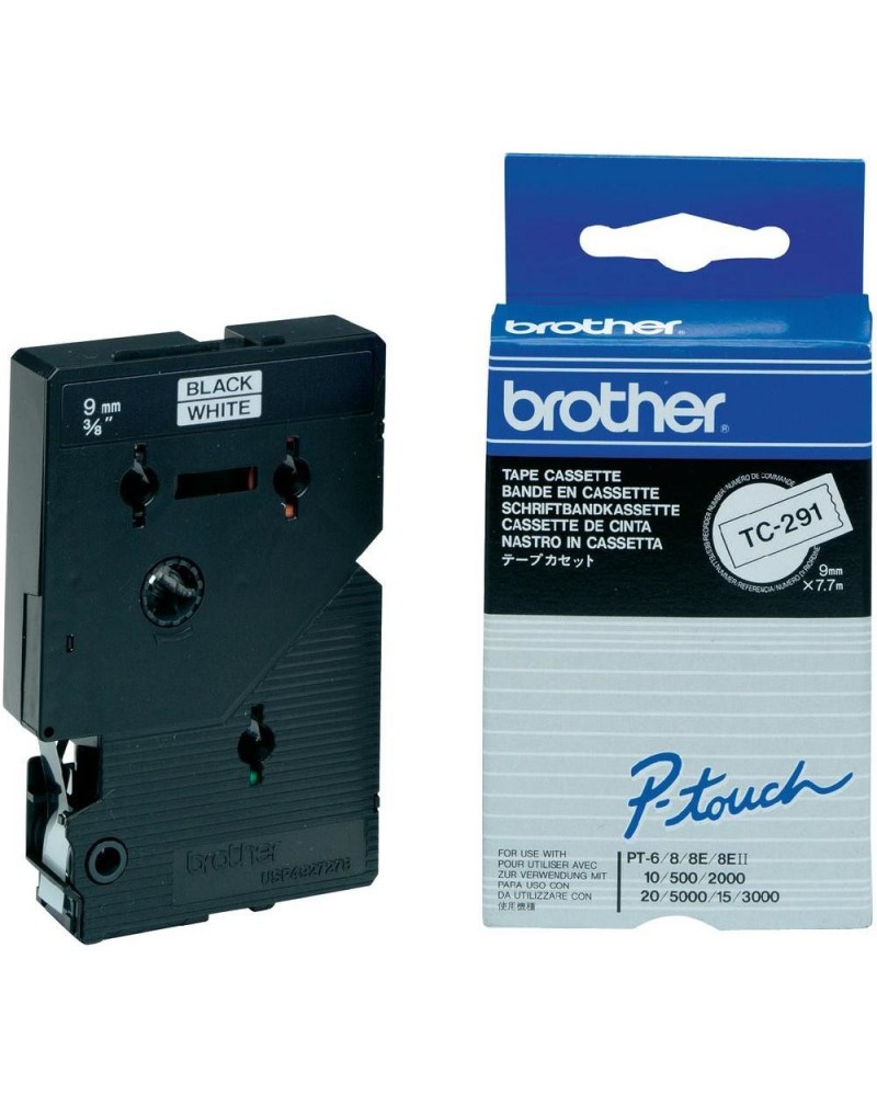 icecat_Brother TC-291 páska pro tvorbu štítků Černá na bílé