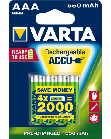 icecat_Varta Ready2Use HR03 4pcs Batterie rechargeable Hybrides nickel-métal (NiMH)