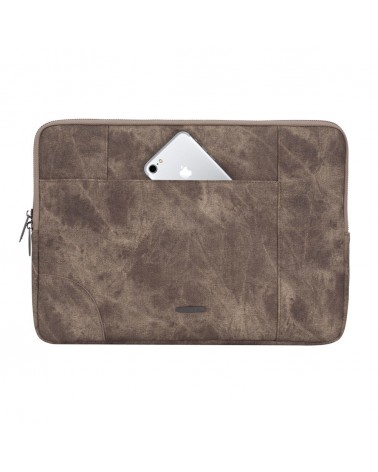 icecat_Rivacase 8904 notebook case 35.6 cm (14") Sleeve case Beige