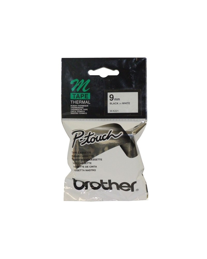 icecat_Brother MK221 nastro per etichettatrice Nero su bianco M