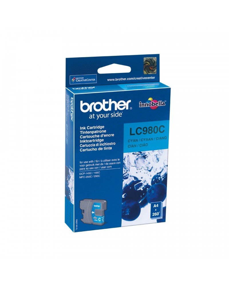 icecat_Brother LC-980C cartuccia d'inchiostro 1 pz Originale Ciano