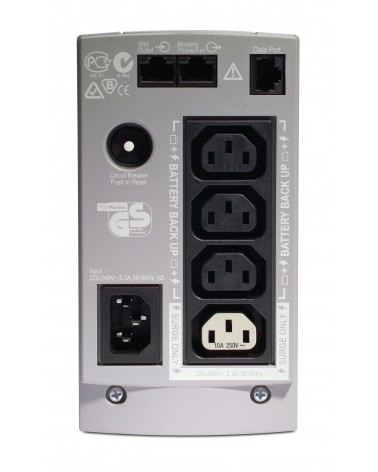 icecat_APC Back-UPS Pohotovostní režim (offline) 0,65 kVA 400 W 4 AC zásuvky   AC zásuvek