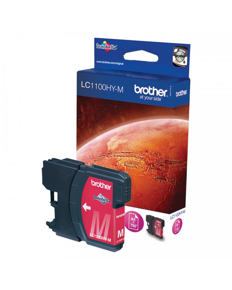 icecat_Brother LC-1100HYM Ink Cartridge cartouche d'encre 1 pièce(s) Original Magenta