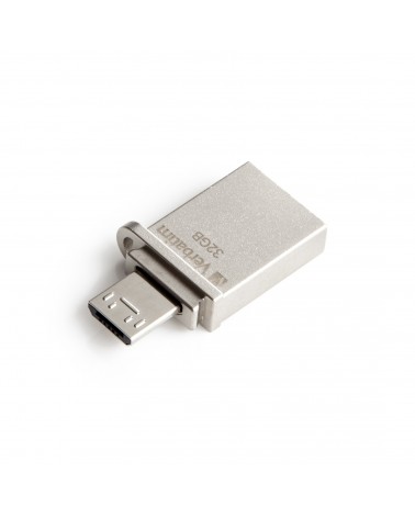 icecat_Verbatim Store 'n' Go OTG Micro unità flash USB 32 GB USB Type-A   Micro-USB 3.2 Gen 1 (3.1 Gen 1) Argento
