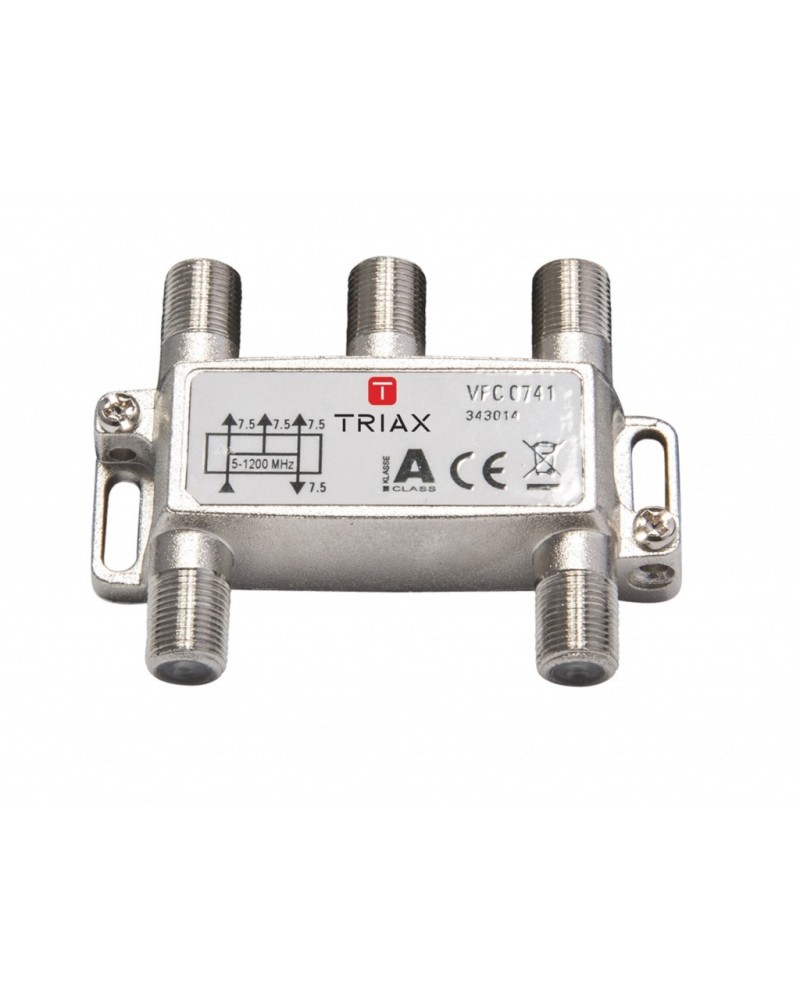 icecat_Triax 343014 cable divisor y combinador Divisor de señal para cable coaxial Metálico