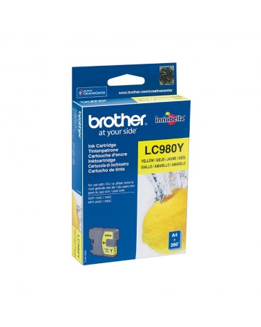 icecat_Brother LC-980Y ink cartridge 1 pc(s) Original Yellow