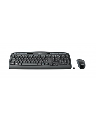 icecat_Logitech Wireless Combo MK330 keyboard USB QWERTZ German Black