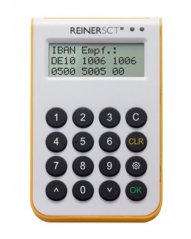 icecat_Reiner SCT cyberJack one smart card reader USB White, Yellow