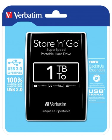 icecat_Verbatim Store 'n' Go USB 3.0 Portable Hard Drive 1TB Black