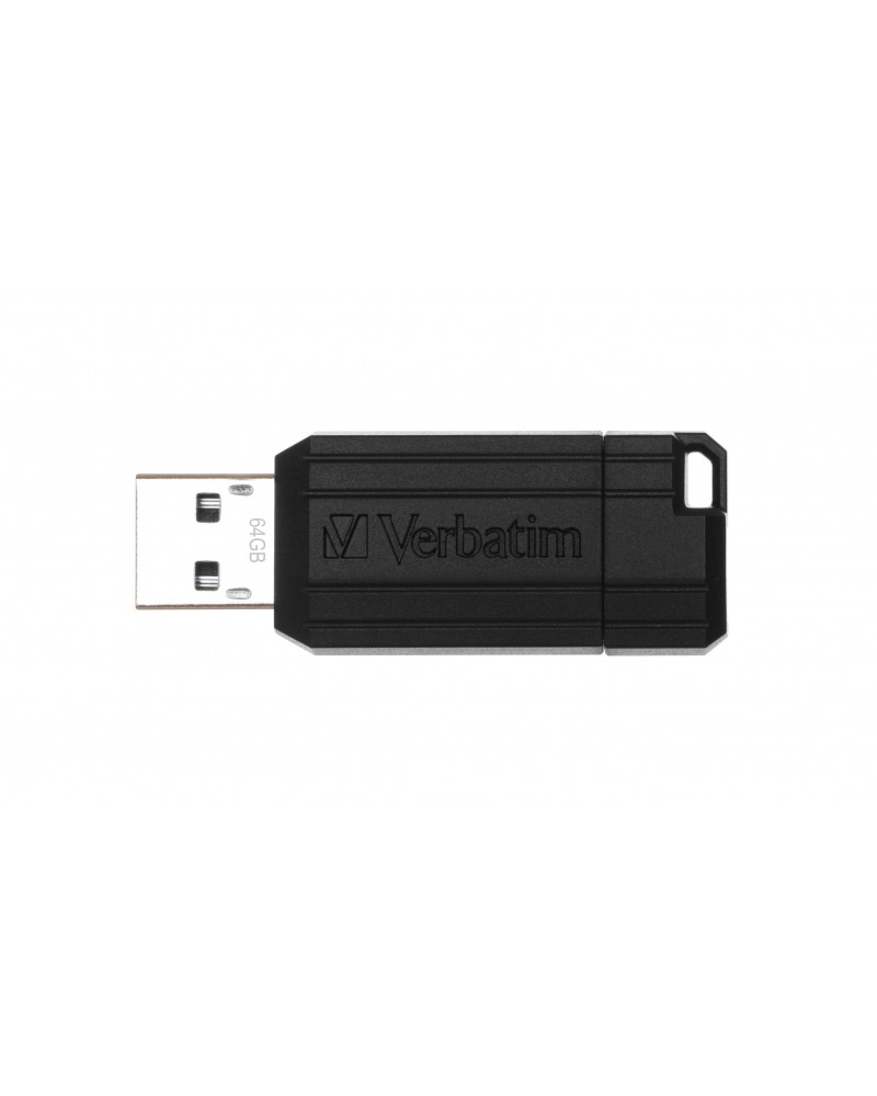 icecat_Verbatim PinStripe USB paměť 64 GB USB Typ-A 2.0 Černá