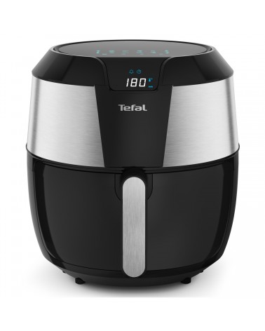 icecat_Tefal Easy Fry EY701 Sencillo 5,6 L Independiente 1700 W Freidora de aire caliente Negro, Acero inoxidable