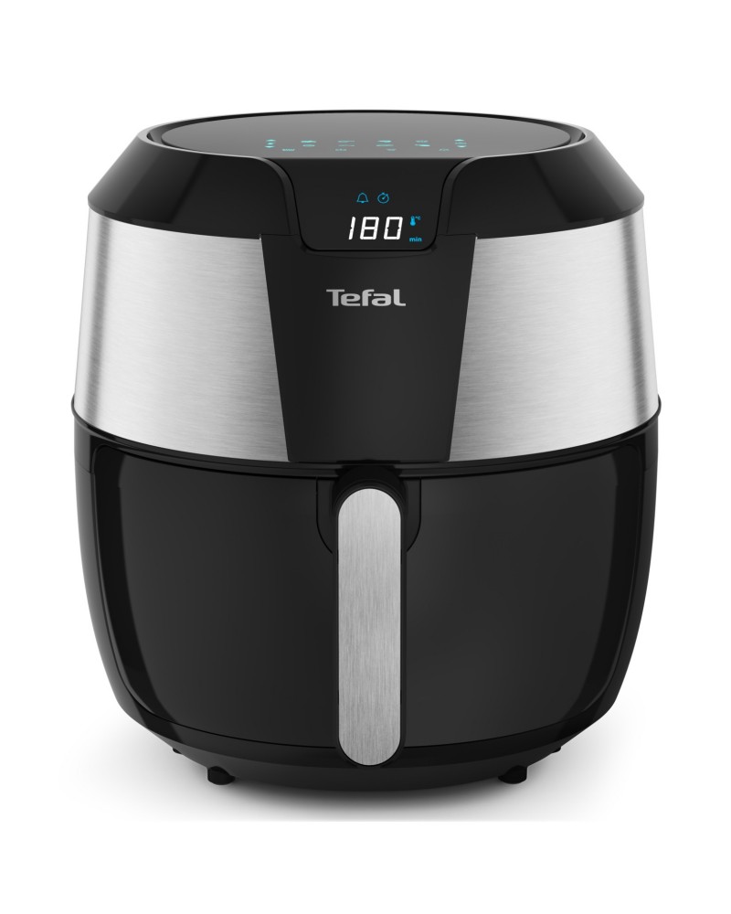 icecat_Tefal Easy Fry EY701 Single 5.6 L Stand-alone 1700 W Hot air fryer Black, Stainless steel