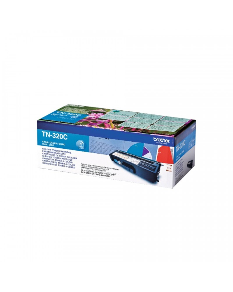 icecat_Brother TN-320C cartuccia toner 1 pz Originale Ciano