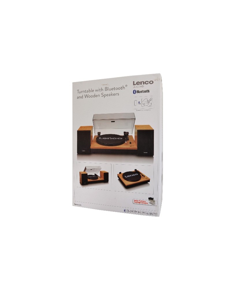 LENCO LS-300 Holzgehäuse – LS-300 externen Plattenspieler Bluetooth Lautsprechern, Wood mit