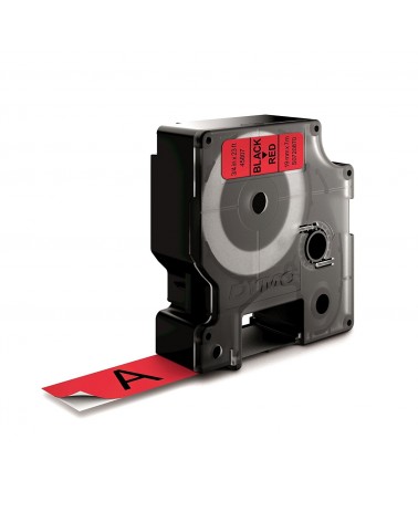 icecat_DYMO D1 - Etiquetas estándar - Negro sobre rojo - 19mm x 7m