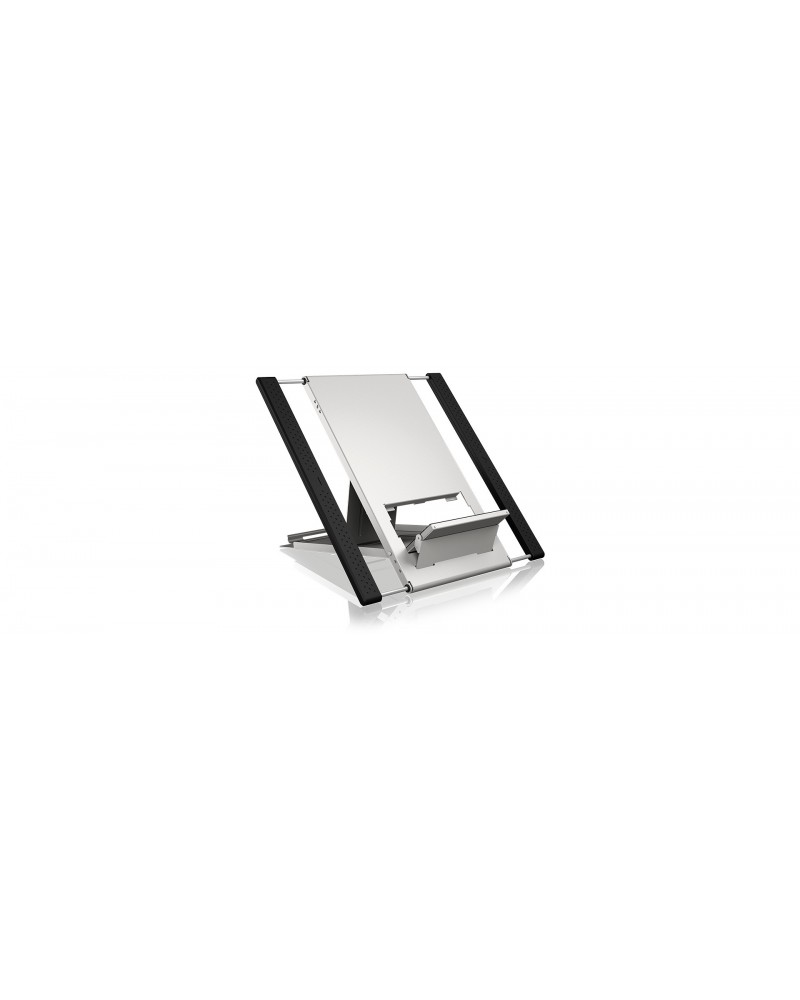 icecat_ICY BOX IB-LS300-LH 55,9 cm (22") Stojan pro notebook Černá, Stříbrná