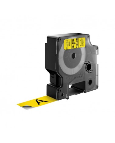 icecat_DYMO D1 Standard - Black on Yellow - 19mm páska pro tvorbu štítků Černá na žluté