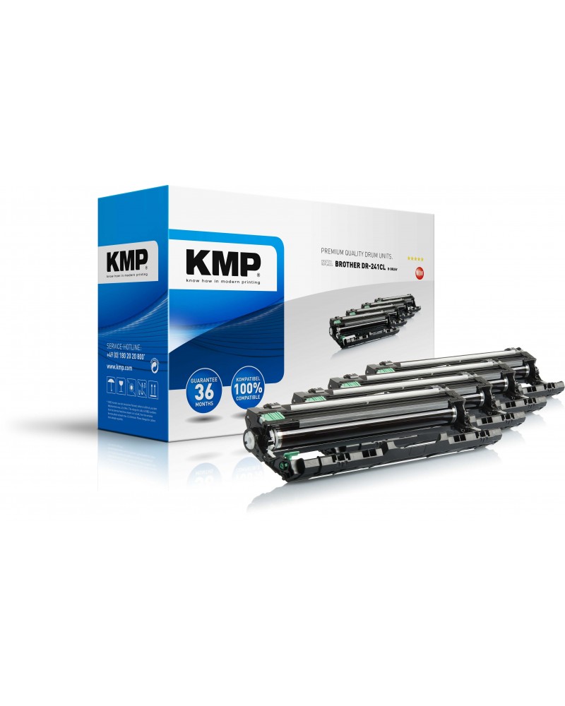 icecat_KMP B-DR26V Cartouche de toner 3 pièce(s) Noir