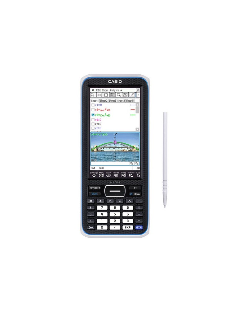 icecat_Casio ClassPad fx-CP400 calculadora Bolsillo Calculadora gráfica Negro