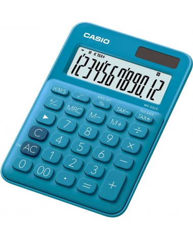 icecat_Casio MS-20UC-BU calcolatrice Desktop Calcolatrice di base Blu