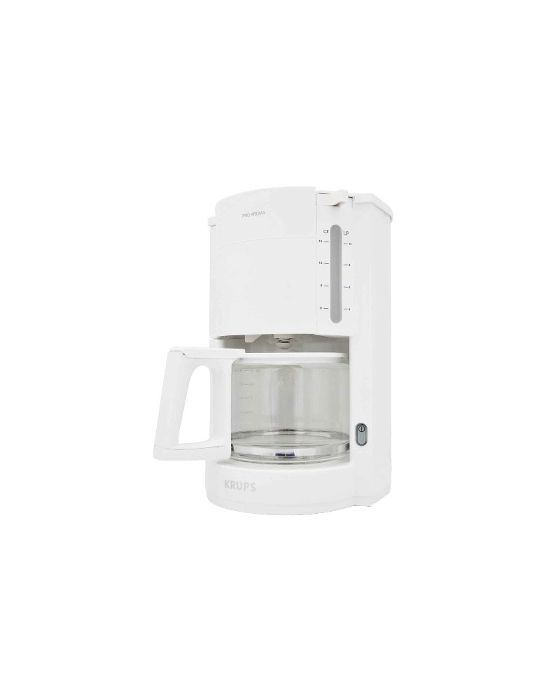 Krups Machine à Café à Filtre F 309 01 Proaroma Blanc 1050 W 10 Tasses