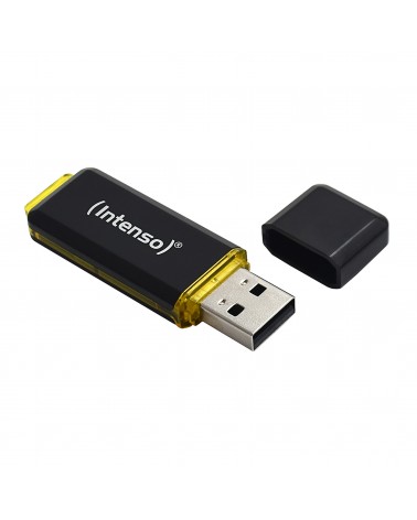 icecat_Intenso High Speed Line USB paměť 128 GB USB Typ-A 3.2 Gen 1 (3.1 Gen 1) Černá, Žlutá