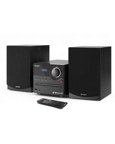 icecat_Sharp XL-B517D Domácí mikro audio systém 45 W Černá