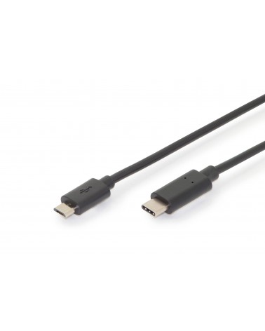 icecat_Digitus Cable de conexión USB Type-C™, Type-C™ - micro B, Ver. USB 2.0