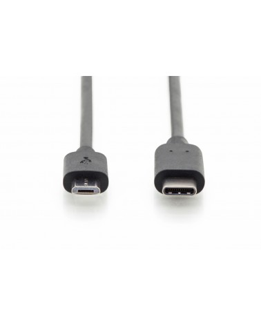 icecat_Digitus Câble de raccordement USB Type-C™, Type-C™ vers micro B, Ver. USB 2.0