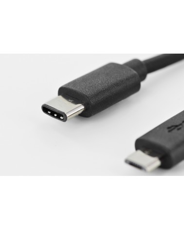 icecat_Digitus Câble de raccordement USB Type-C™, Type-C™ vers micro B, Ver. USB 2.0