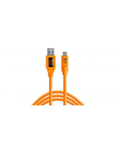 icecat_Tether Tools CUC3215-ORG cable USB 4,6 m USB 3.2 Gen 1 (3.1 Gen 1) USB A USB C Naranja