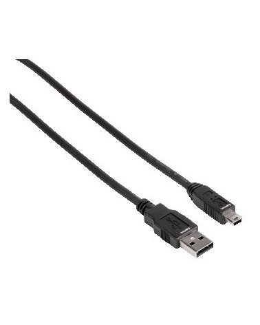 icecat_Hama USB 1.8m cable USB 1,8 m USB A Mini-USB B Negro