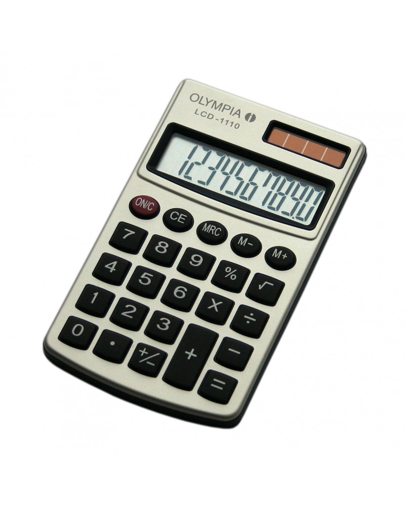 icecat_Olympia LCD 1110 calculatrice Poche Calculatrice basique Argent