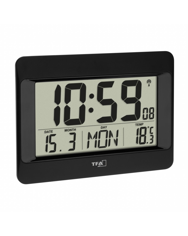 icecat_TFA-Dostmann 60.4519.01 despertador Reloj despertador digital Negro