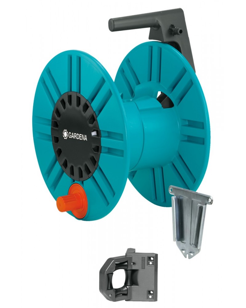 icecat_Gardena 2650-20 garden hose reel Wall-mounted reel Manual Black, Turquoise